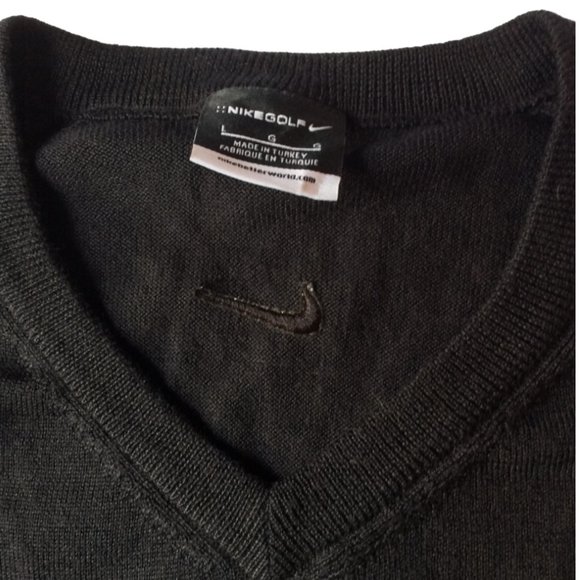 Nike Men's Wool-Blend Knit Pullover Golf Vest L - Picture 4 of 8